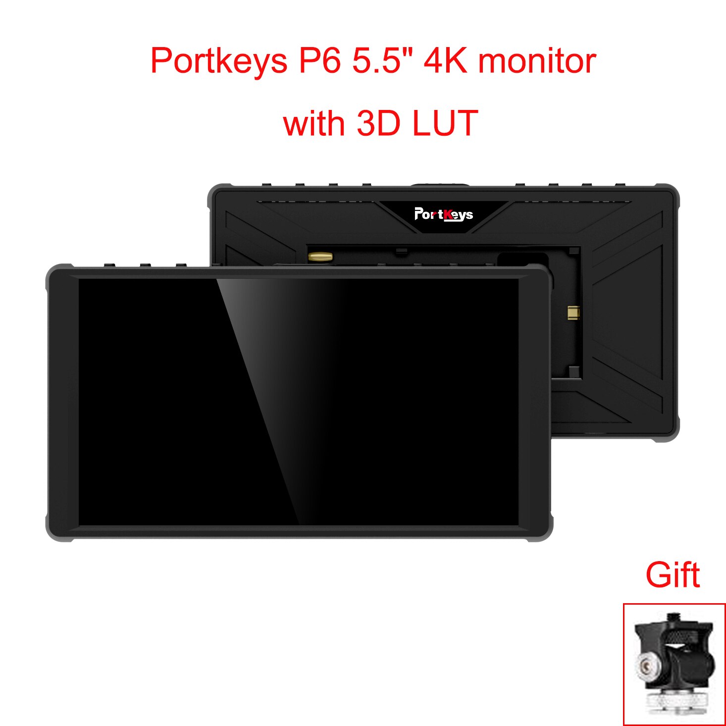 Portkeys P6 ʹ  3D LUT  ī޶  fee..